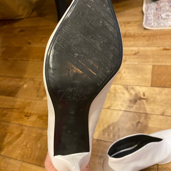 Zara white booties - Picture 5 of 6